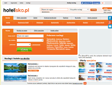 Tablet Screenshot of hotelisko.pl